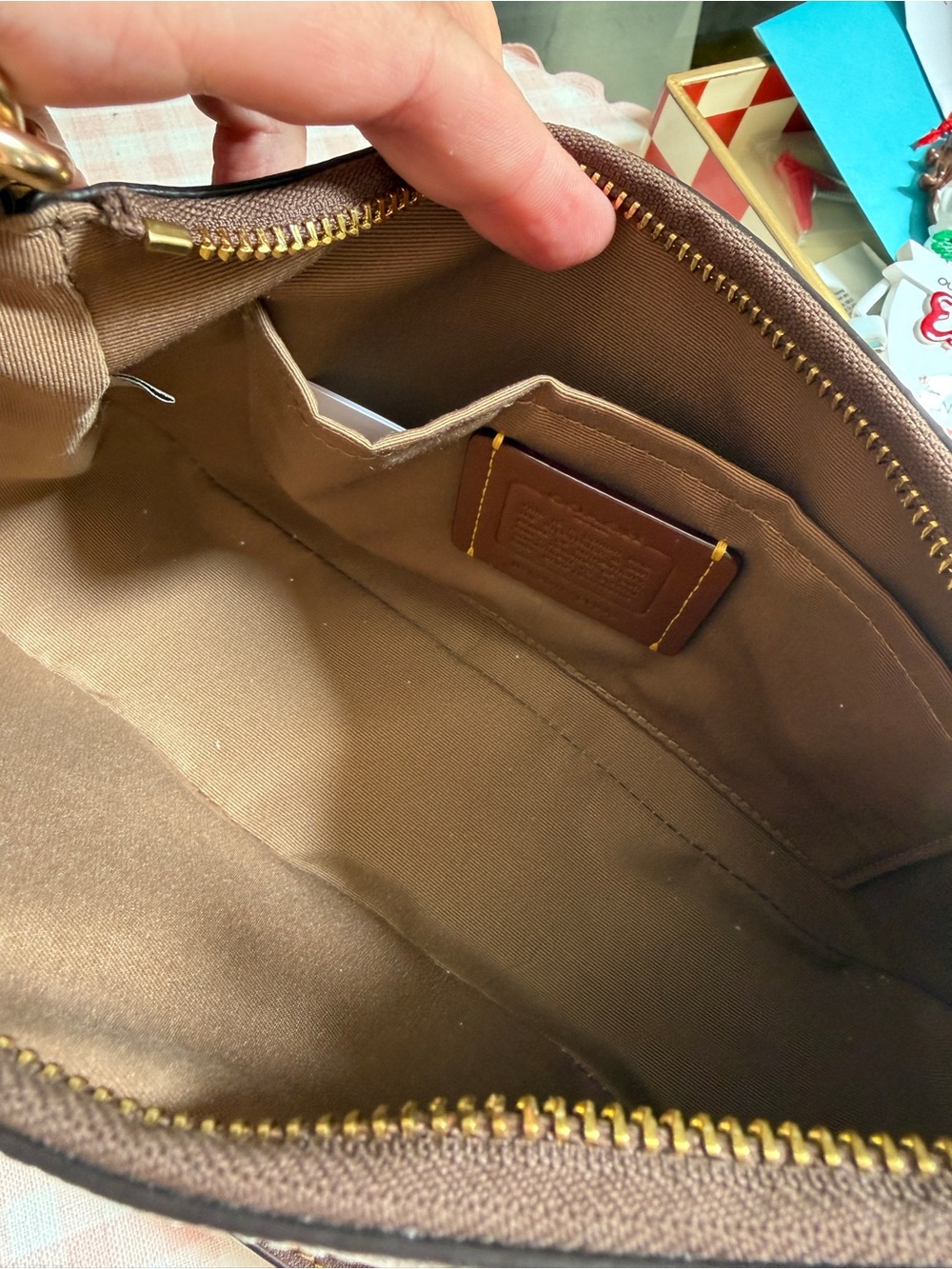 Coach Teri Shoulder Bag - Picture 5 of 5